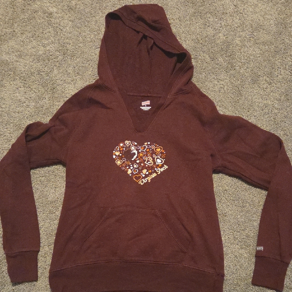 Soffe Red V-Neck Sweater